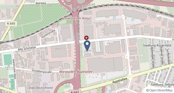 Karte: Hagenauer Str. 42, 65203 Wiesbaden