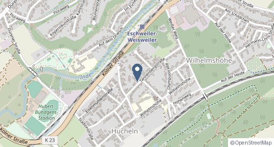 Karte: Tannenbergstraße 18, Eschweiler