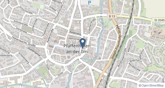 Karte: Frauenstr. 18, 85276 Pfaffenhofen