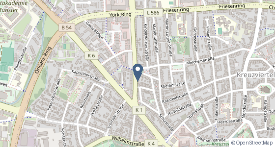Karte: Kanonierstraße 10, 48149 Münster