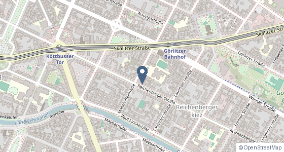Karte: Manteuffelstraße 77, Berlin