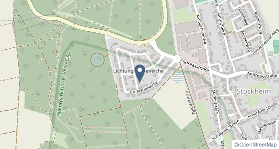 Karte: Parkstr. 10, Kreuzau