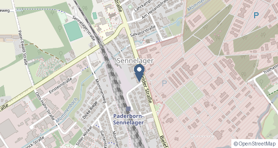 Karte: Bielefelder Str. 133, Paderborn