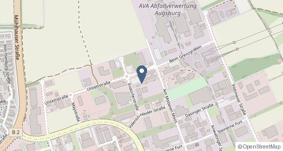 Karte: Am Mittleren Moos 53, 86167 Augsburg