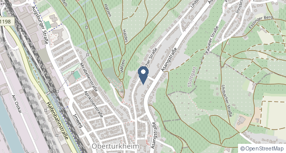 Karte: Uhlbacher Straße 100, 70329 Stuttgart