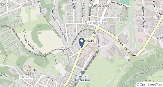 Karte: Karlsruher Straße 122a, 01189 Dresden