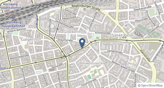 Karte: Harsdörfferplatz 14, 90478 Nürnberg