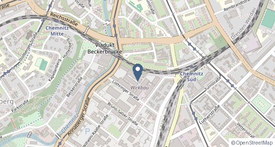Karte: Annaberger Str. 73, 09111 Chemnitz