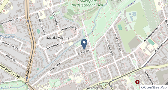 Karte: Elisabethweg 10, Berlin