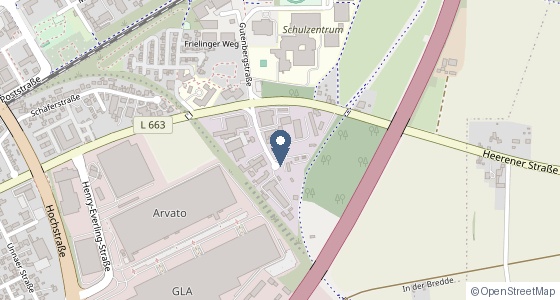 Karte: Gutenbergstraße 10, Kamen