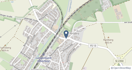 Karte: Inkofener Straße 2c, 85416 Langenbach
