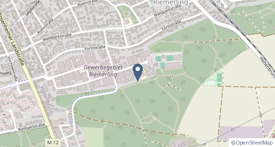 Karte: Otto-Hahn-Straße 34, Hohenbrunn