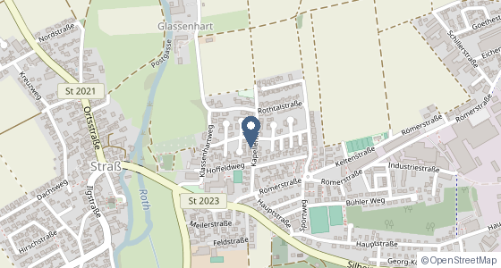 Karte: Kapellenweg 7, 89278 Nersingen