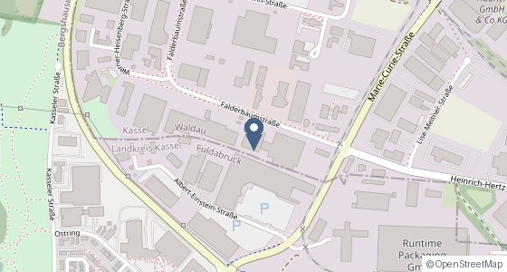Karte: Falderbaumstraße 35, 34123 Kassel