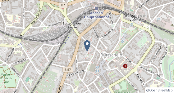 Karte: Abteiblick 12, Aachen