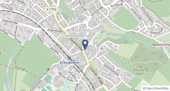 Karte: Hemigkofener Straße 4, 88079 Kressbronn
