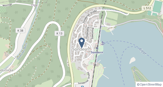 Karte: Vom Hölchen 4, Olpe