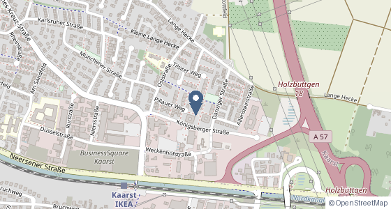 Karte: Danziger Str. 11, 41564 Kaarst