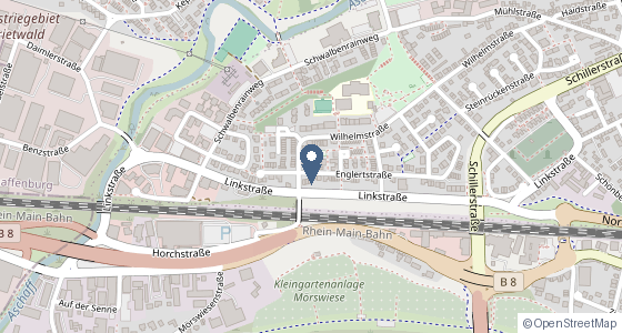 Karte: Englertstraße 48, Aschaffenburg
