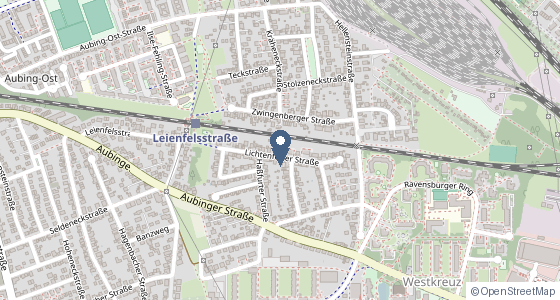 Karte: Lichtenfelser Str 16, 81243 München
