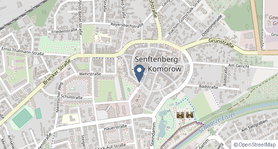 Karte: Bärengasse 4, 01968 Senftenberg
