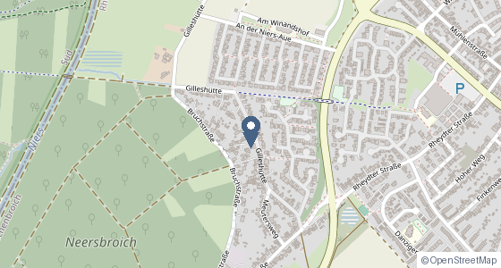 Karte: Gilleshütte 35a, 41352 Korschenbroich