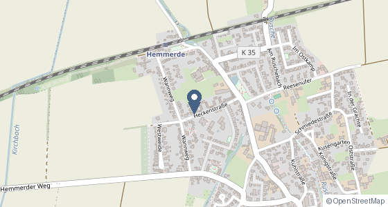 Karte: Heckenstraße 10, 59427 Unna