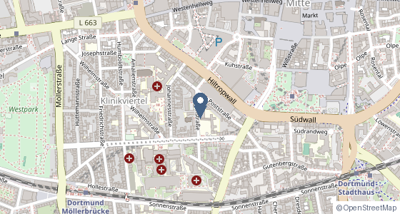 Karte: Luisenstr. 14, 44137 Dortmund