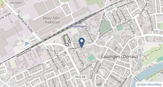 Karte: Ludwigstraße 6, 89415 Lauingen