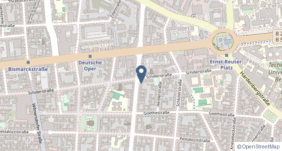 Karte: Leibnizstraße 17, Berlin