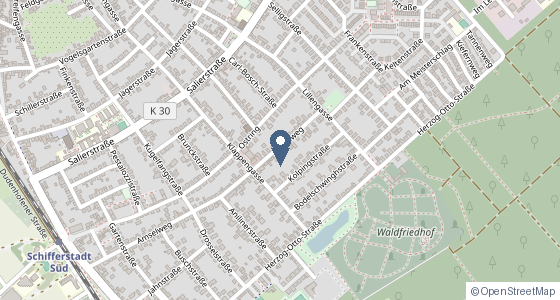 Karte: Amselweg 68, 67105 Schifferstadt