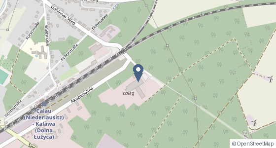 Karte: Gahlener Weg 15, 03205 Calau