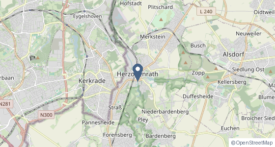 Karte: Kaiserstraße 100/TPH3-A, 1. OG, Herzogenrath