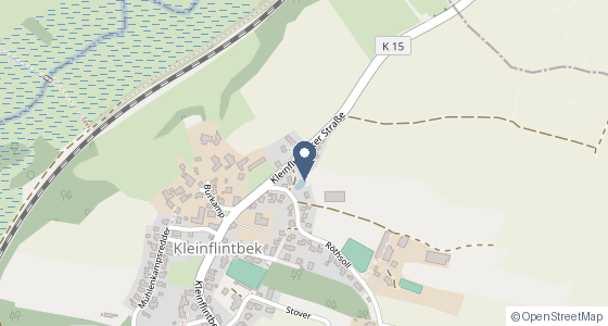 Karte: Kleinflintbeker Str. 38, Flintbek