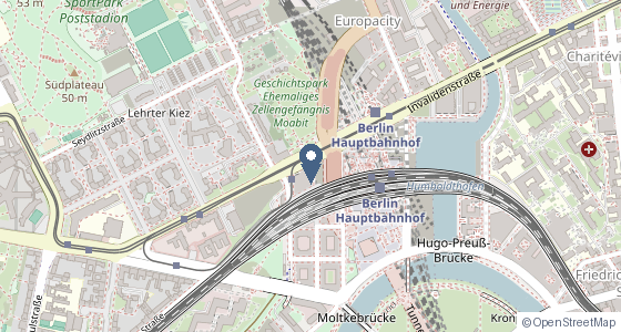 Karte: Invalidenstraße 65, Berlin