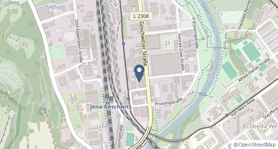 Karte: Göschwitzer Straße 56, 07745 Jena