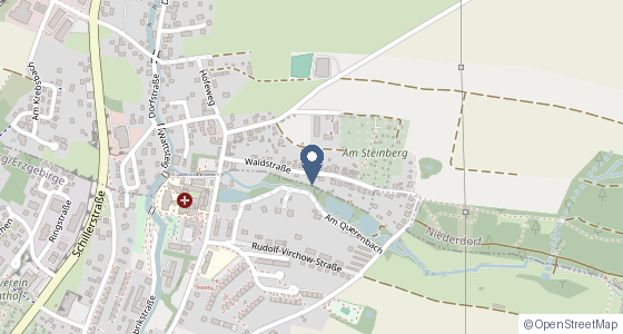 Karte: Waldstraße 18, 09366 Niederdorf