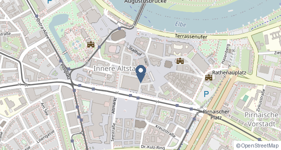 Karte: Galeriestraße 22, 01067 Dresden