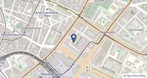 Karte: Alex-Wedding-Straße 5, Berlin
