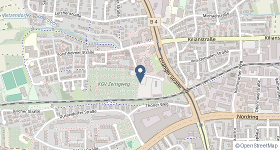 Karte: Pretzfelder Straße 7 - 11, 90425 Nürnberg