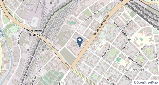 Karte: Werdauer Straße 1-3, 01069 Dresden