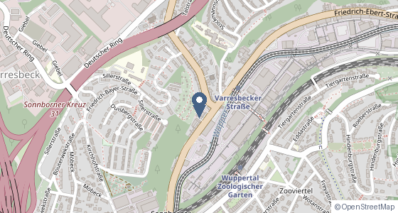 Karte: Varresbecker Str. 7, 42115 Wuppertal