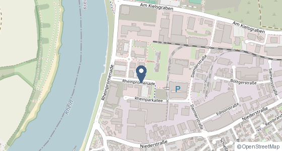 Karte: Rheinpromenade 13, 40789 Monheim am Rhein