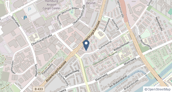 Karte: Alsterkrugchaussee 378, 22335 Hamburg