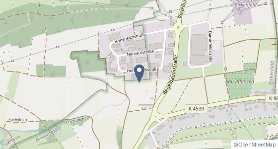 Karte: Hoheneichstr. 40, 75210 Keltern