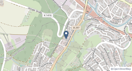 Karte: Albershäuser Straße 5/1, 73066 Uhingen