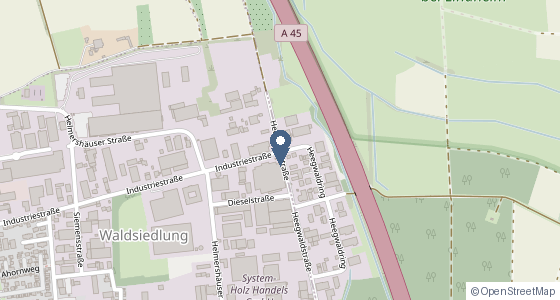 Karte: Heegwaldstr. 2, 63674 Altenstadt