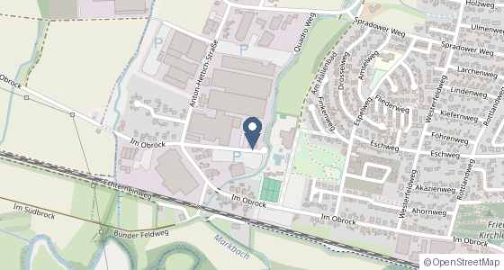 Karte: Anton-Hettich-Straße 12-16, 32278 Kirchlengern
