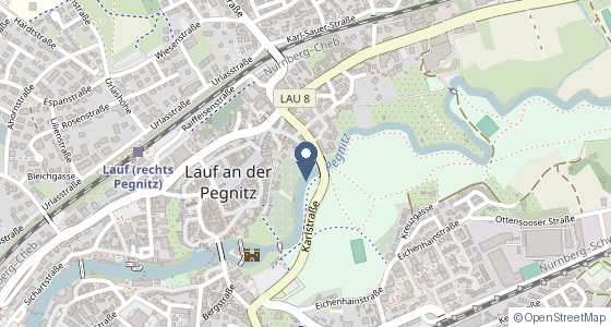 Karte: Meißenbachstr. 16, 91207 Lauf