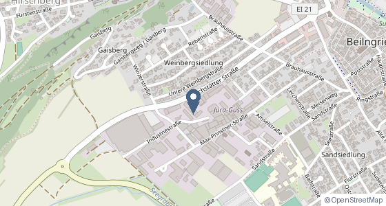 Karte: Eichstätter Str. 9 a, 92339 Beilngries